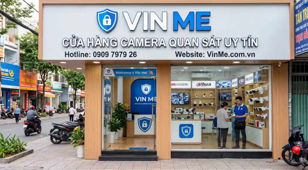 Cửa hàng bán camera uy tín