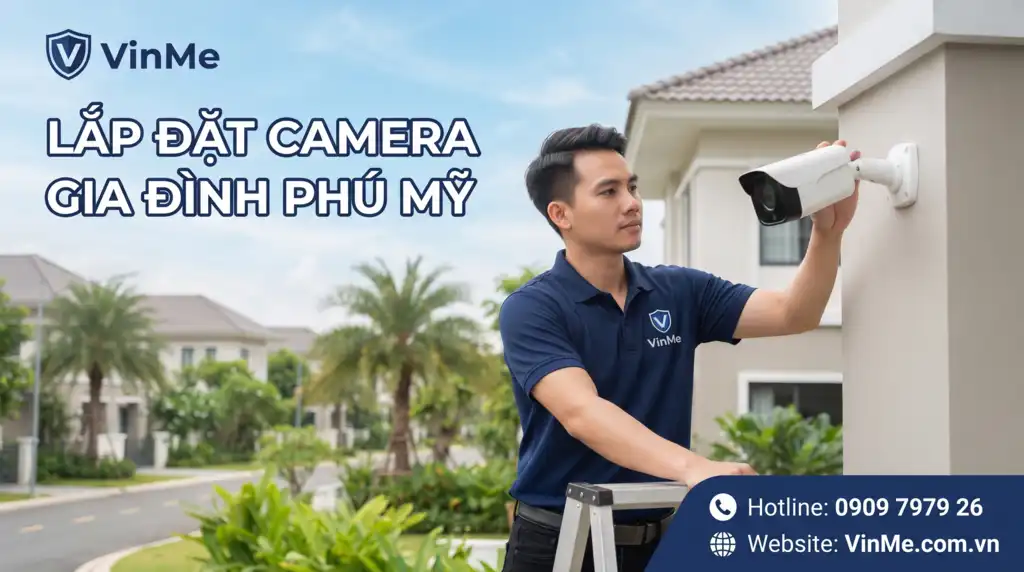lắp đặt camera gia đình Phú Mỹ giá rẻ
