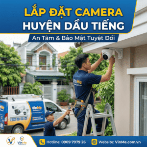 công ty lắp đặt camera huyện Dầu Tiếng uy tín
