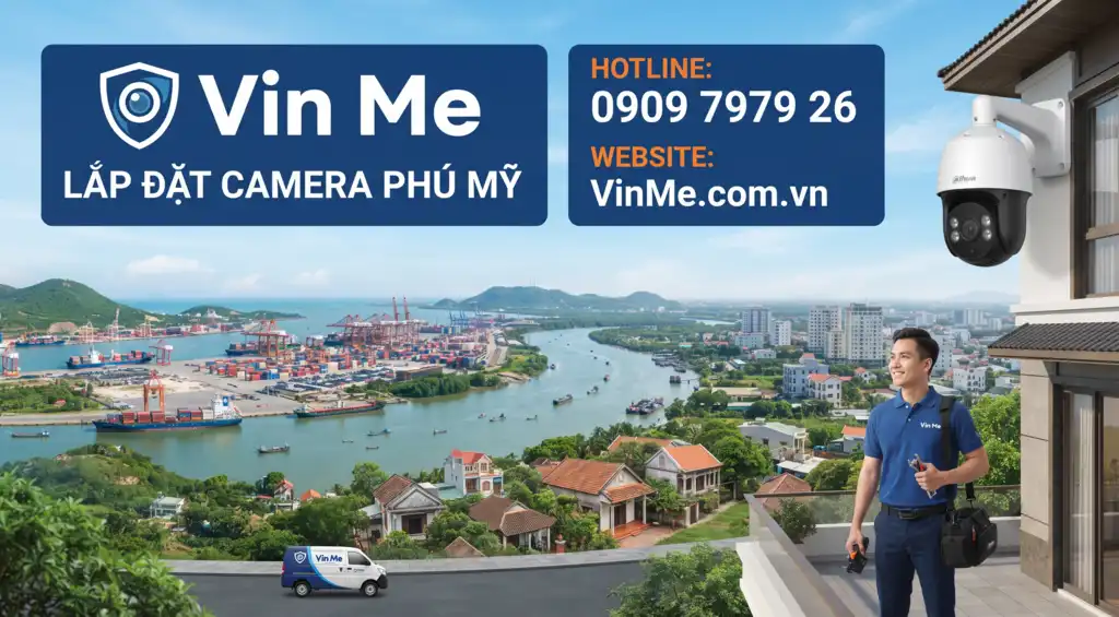 công ty lắp đặt camera Phú Mỹ uy tín