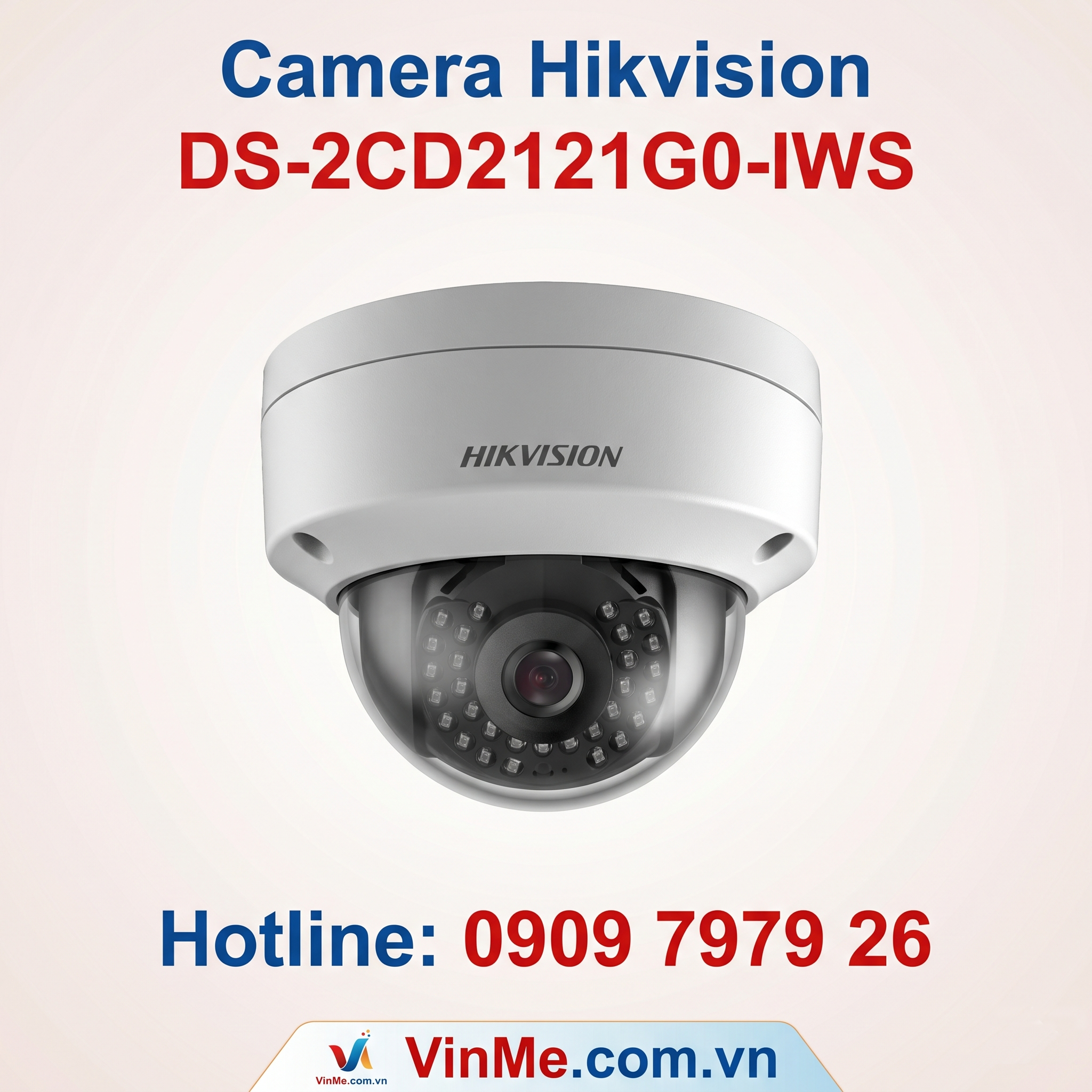 Camera hikvision DS-2CD2121G0-IWS