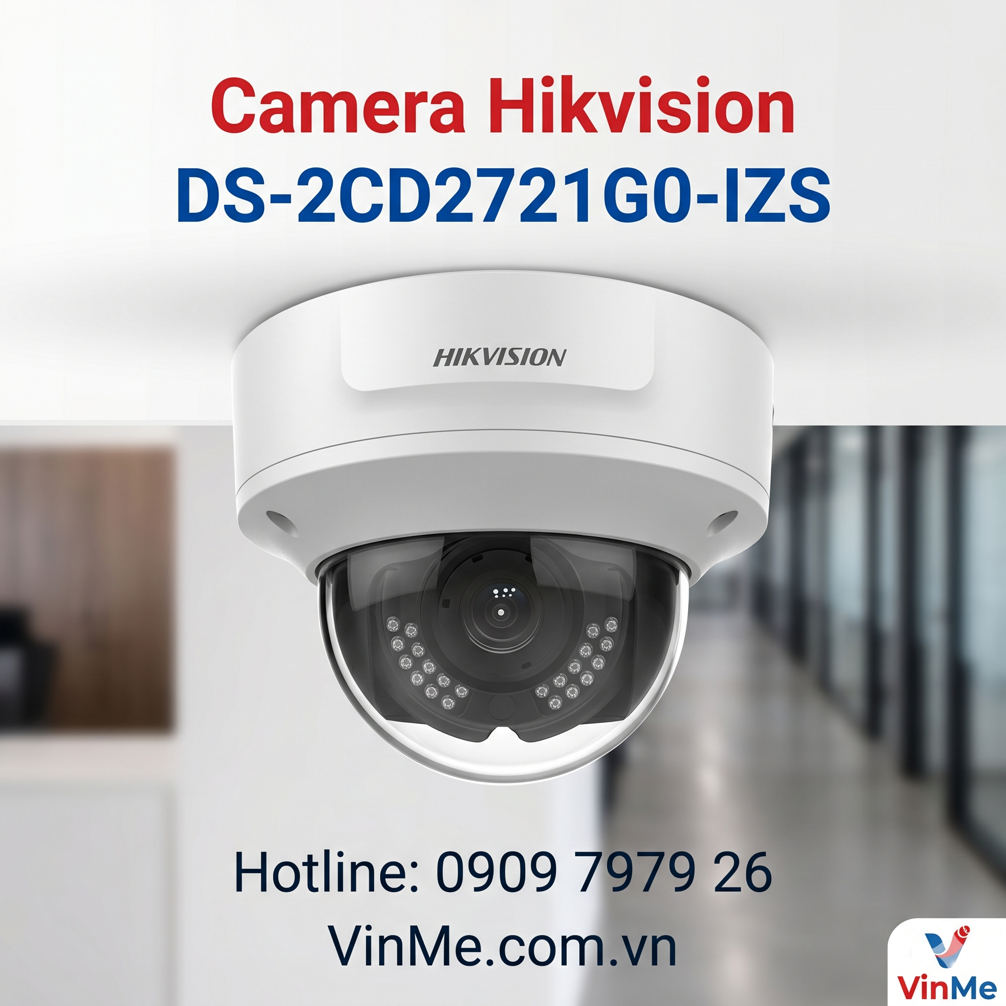 Camera Hikvision DS-2CD2721G0-IZS