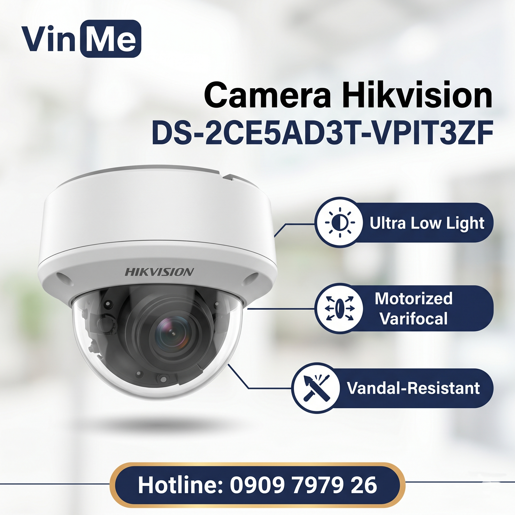 camera hikvision DS-2CE5AD3T-VPIT3ZF