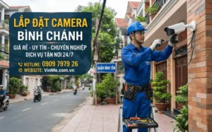 công ty lắp đặt camera bình chánh uy tín nhất