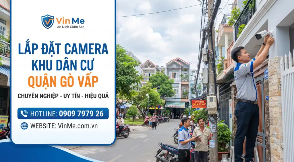 Chuyên lắp đặt camera khu dân cư tại quận gò vấp