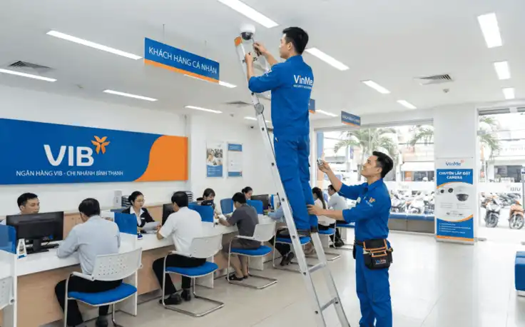 lắp đặt camera ngân hàng vib quận bình thạnh chuyên nghiệp