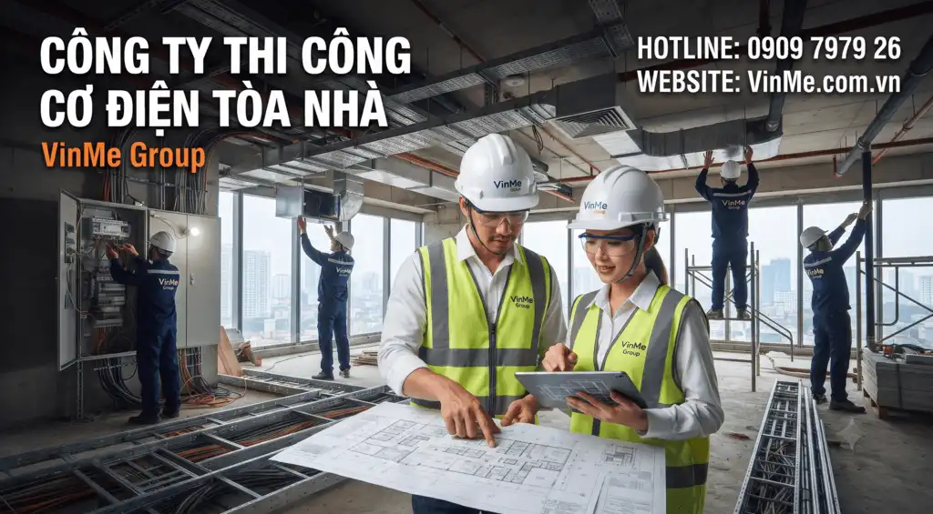 công ty thi công cơ điện tòa nhà chuyên nghiệp