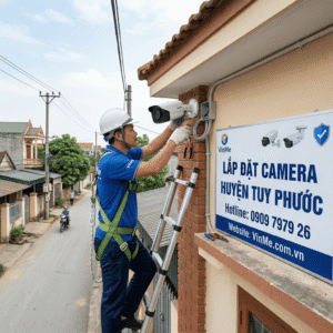 Lắp đặt camera huyện tuy phước giá rẻ