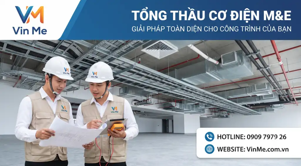Tổng thầu cơ điện m&e uy tín