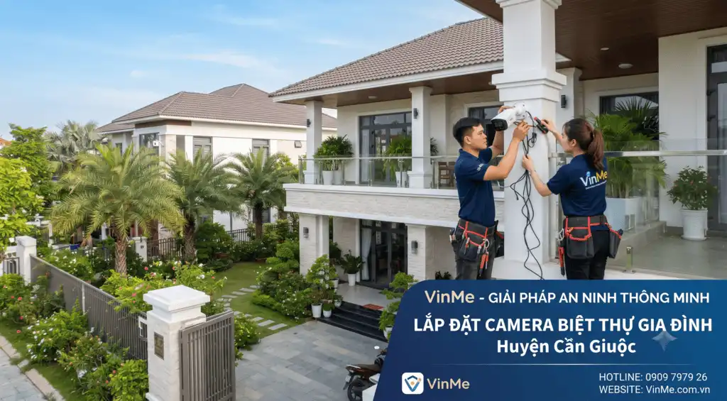 lắp đặt camera gia đình huyện Cần Giuộc giá rẻ