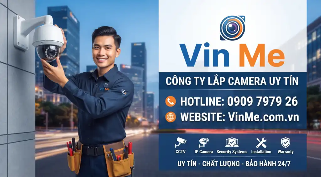 Công ty lắp camera uy tín nhất