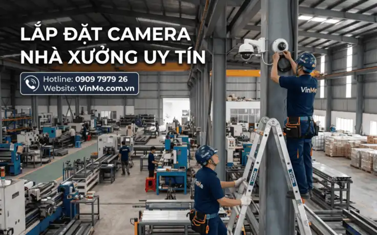 công ty lắp đặt camera nhà xưởng uy tín nhất