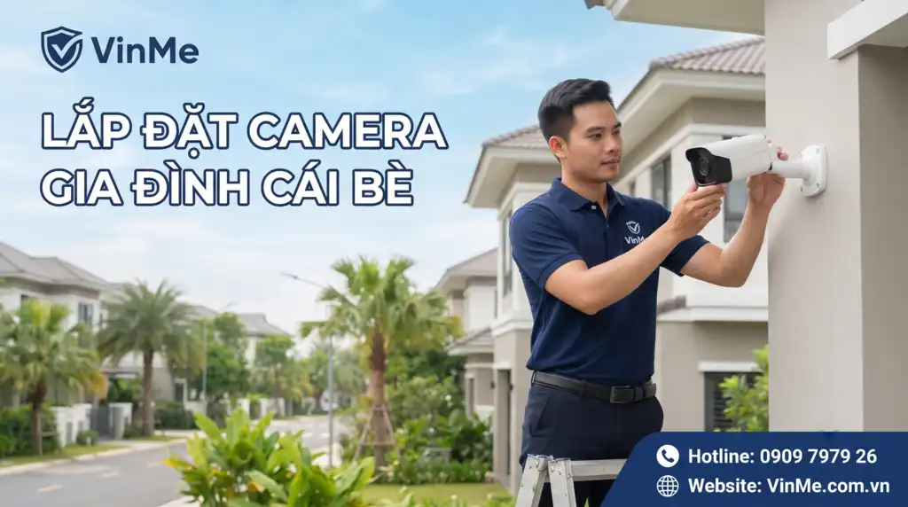 lắp đặt camera gia đình Cái Bè giá rẻ