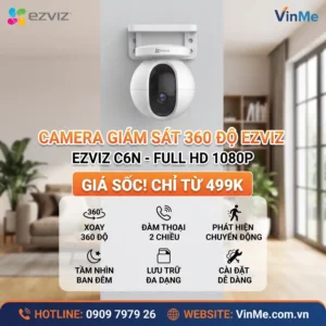 camera giám sát 360 độ giá rẻ