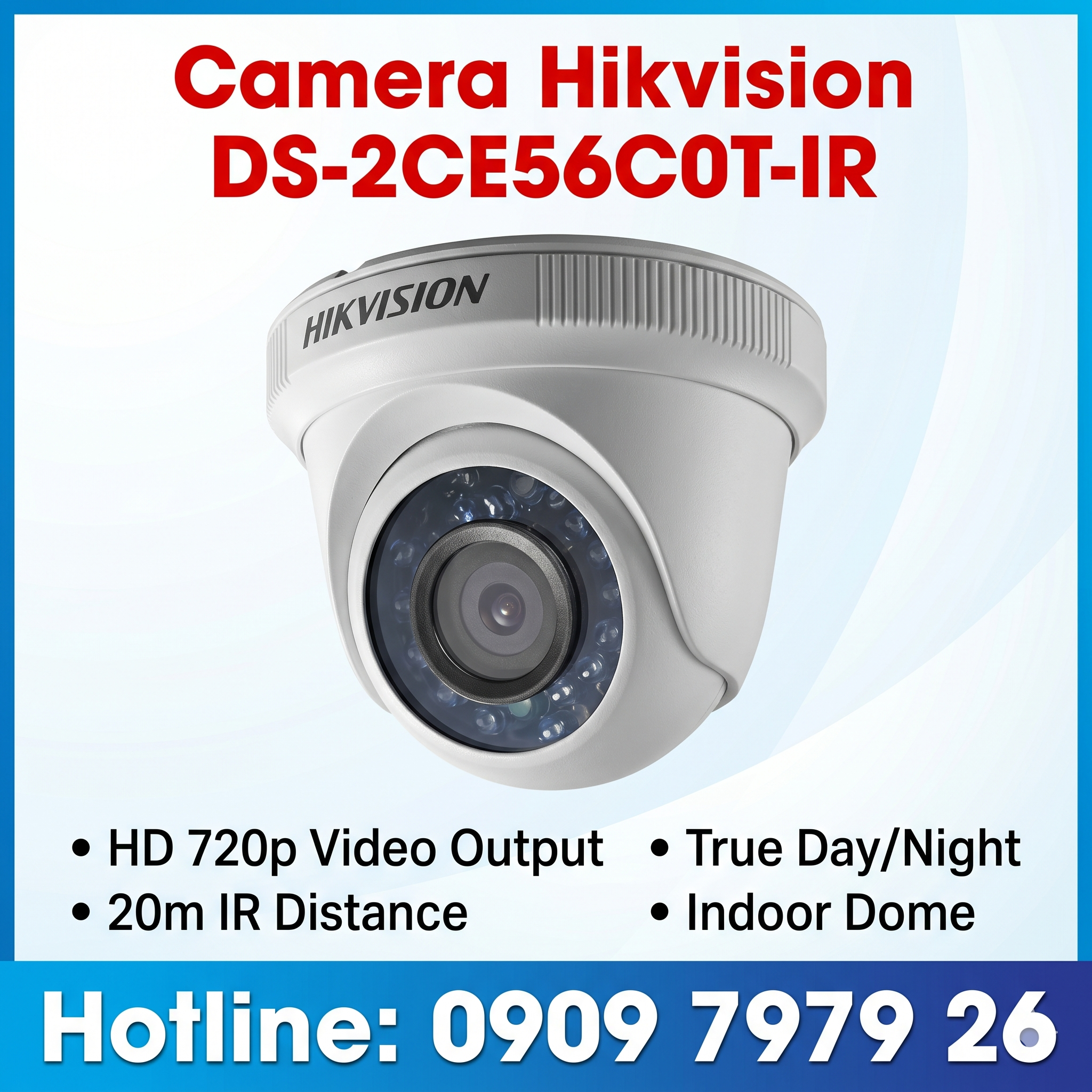 Camera Hikvision DS-2CE56C0T-IR