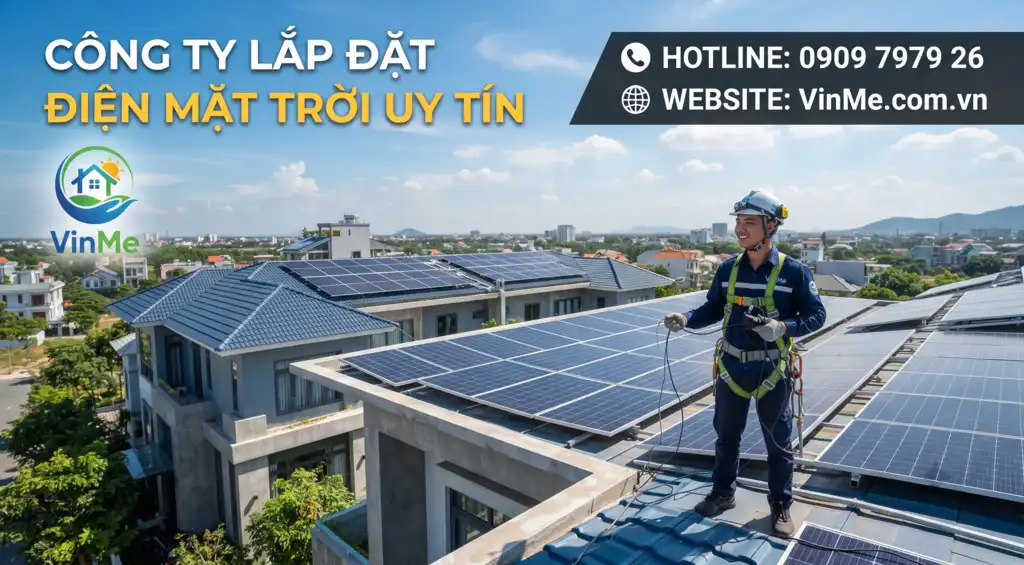 Công ty lắp đặt điện mặt trời uy tín