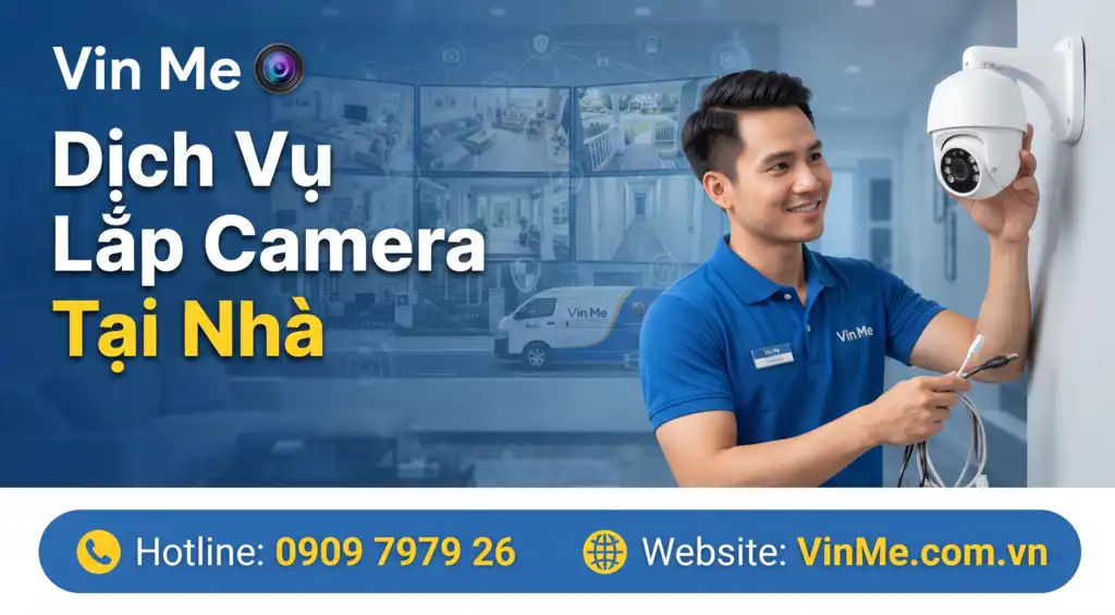 dịch vụ lắp camera tại nhà uy tín nhất