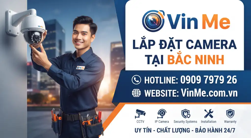 công ty lắp đặt camera bắc ninh uy tín