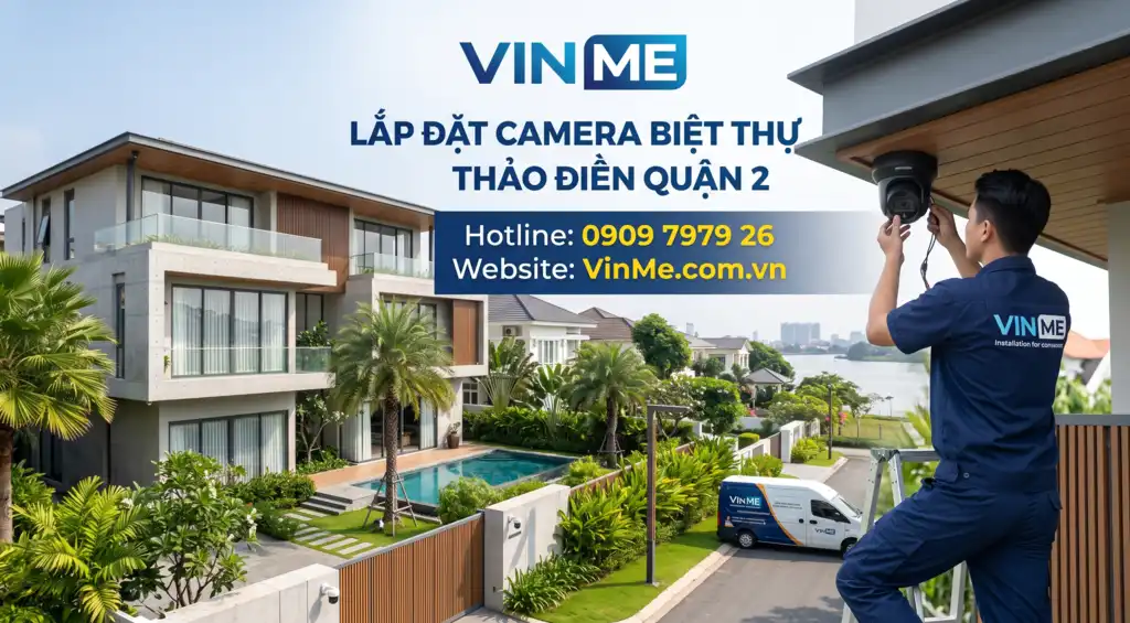 chuyên lắp đặt camera biệt thự thảo điền quận 2