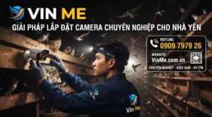 Dịch vụ lắp đặt camera cho nhà yến chuyên nghiệp