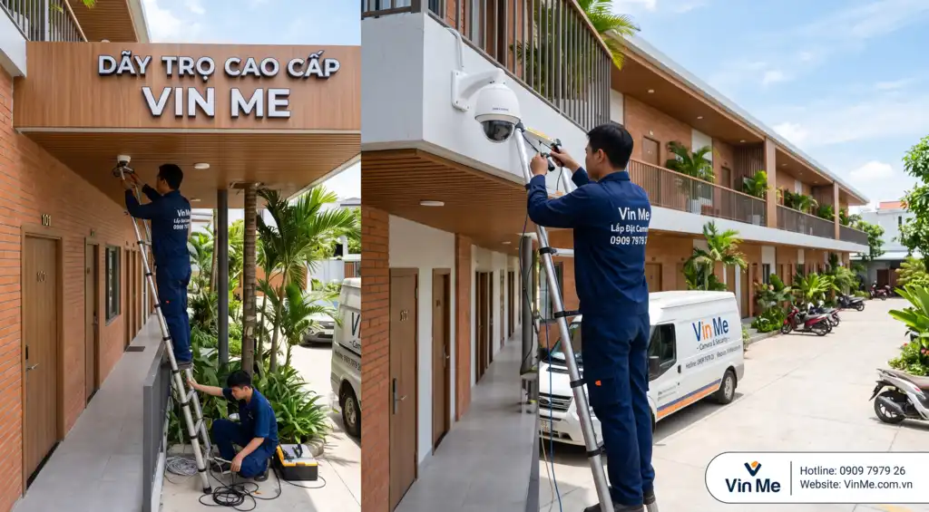 chuyên lắp đặt camera dãy trọ cao cấp