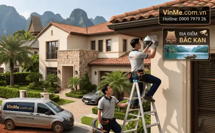 Lắp đặt camera gia đình Bắc Kạn giá rẻ