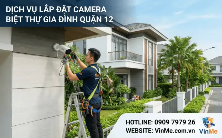 lắp đặt camera gia đình quận 12 giá rẻ