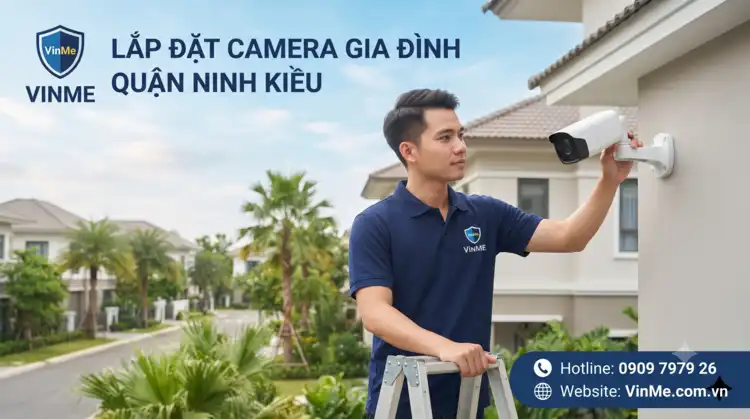 lắp đặt camera gia đình quận Ninh Kiều giá rẻ