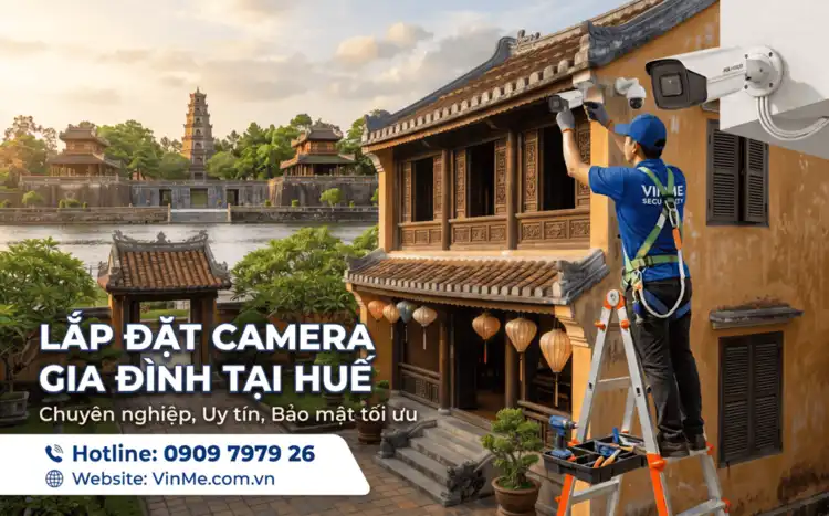 Lắp đặt camera gia đình tại huế giá rẻ