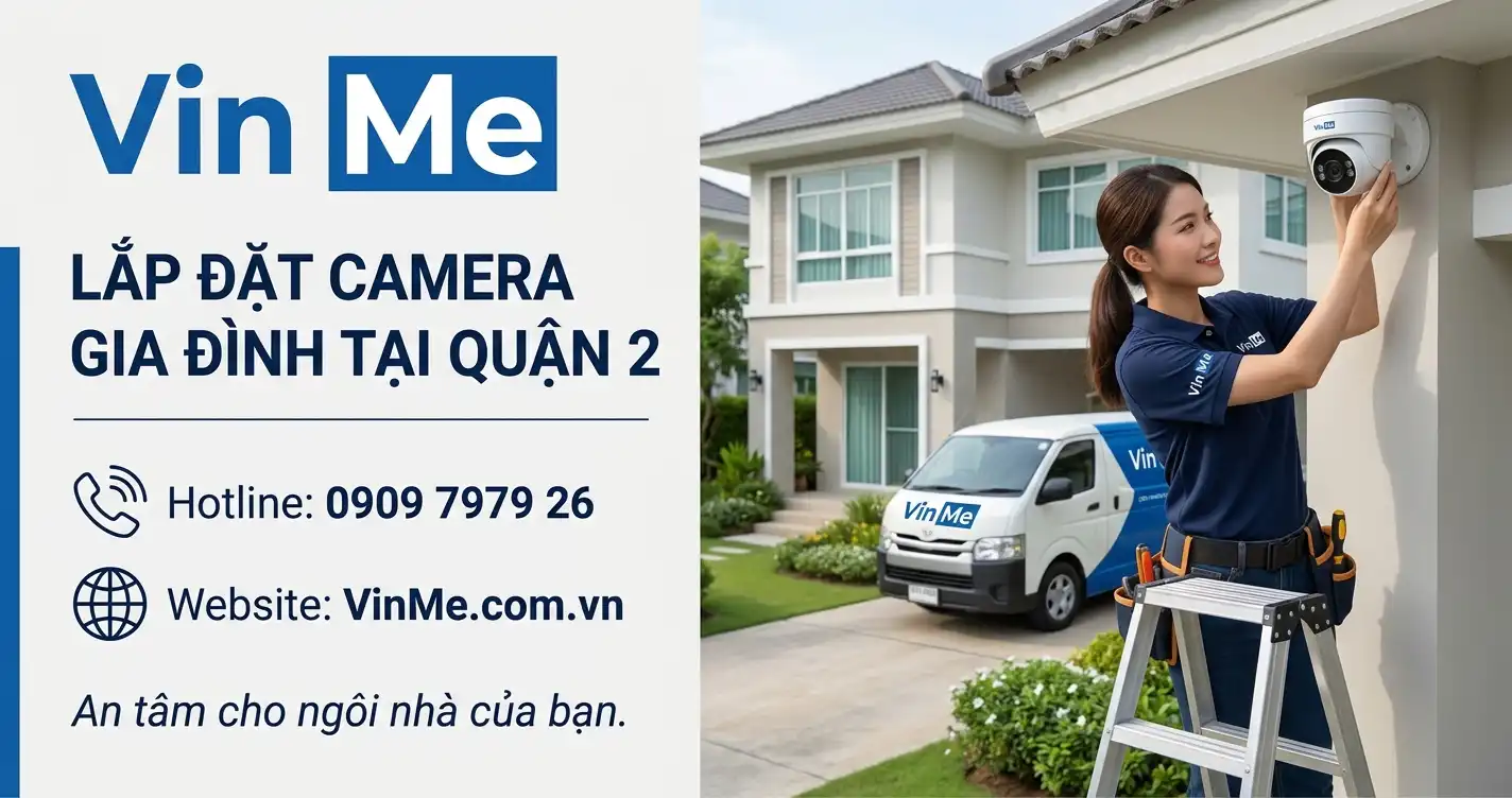 lắp đặt camera giám sát gia đình tại quận 2 giá rẻ