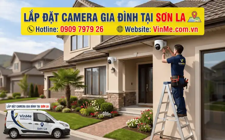 lắp đặt camera gia đình tại sơn la giá rẻ