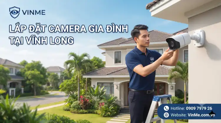 Lắp đặt camera cho gia đình tại vĩnh long giá rẻ