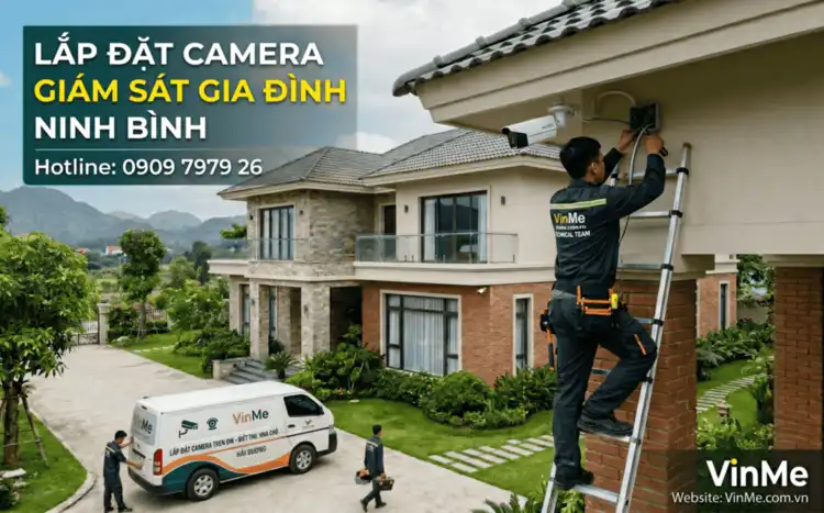 Lắp đặt camera giám sát gia đình tại ninh bình giá rẻ