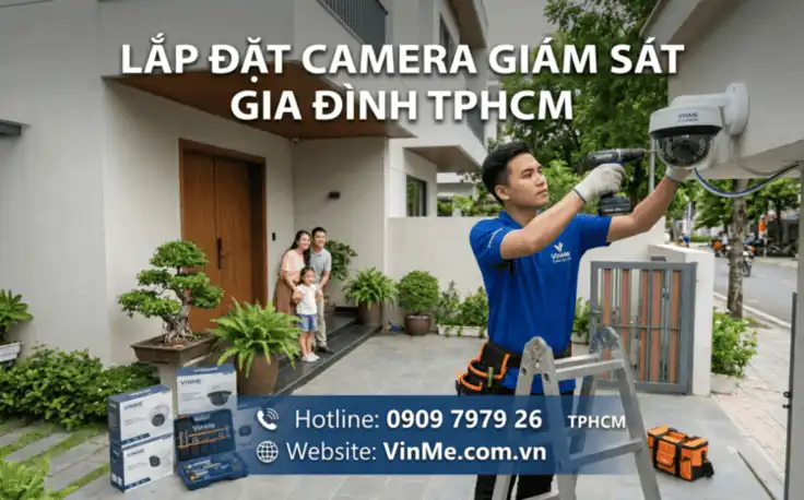 Lắp đặt camera giám sát gia đình tại tphcm giá rẻ