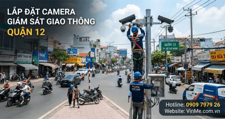 lắp đặt camera giám sát giao thông tại quận 12 chuyên nghiệp