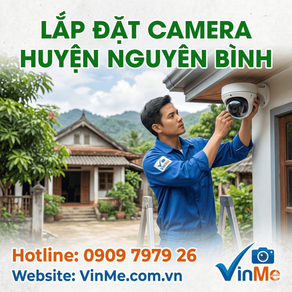 Lắp đặt camera huyện Nguyên Bình giá rẻ