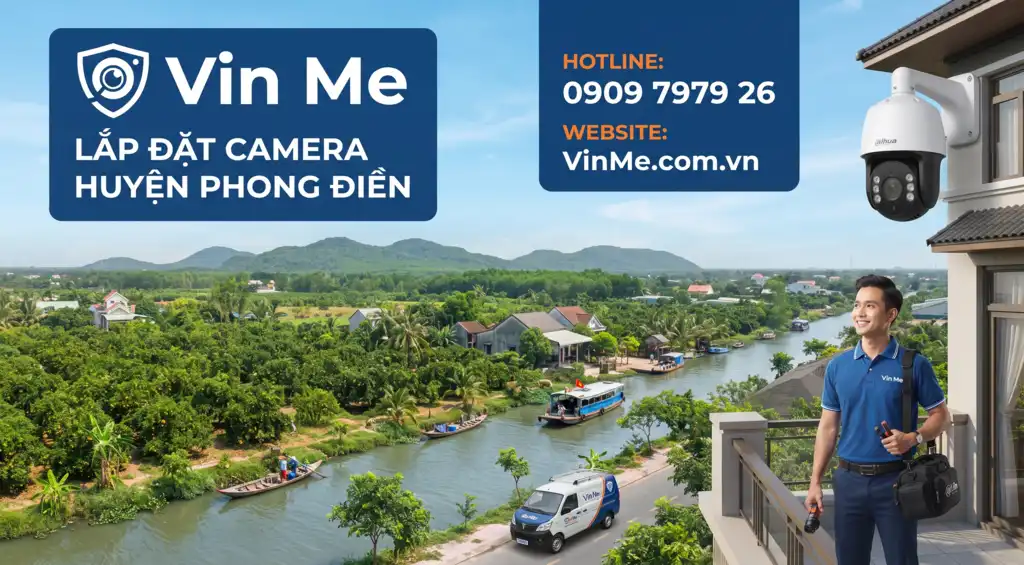 Công ty lắp đặt camera huyện phong điền uy tín