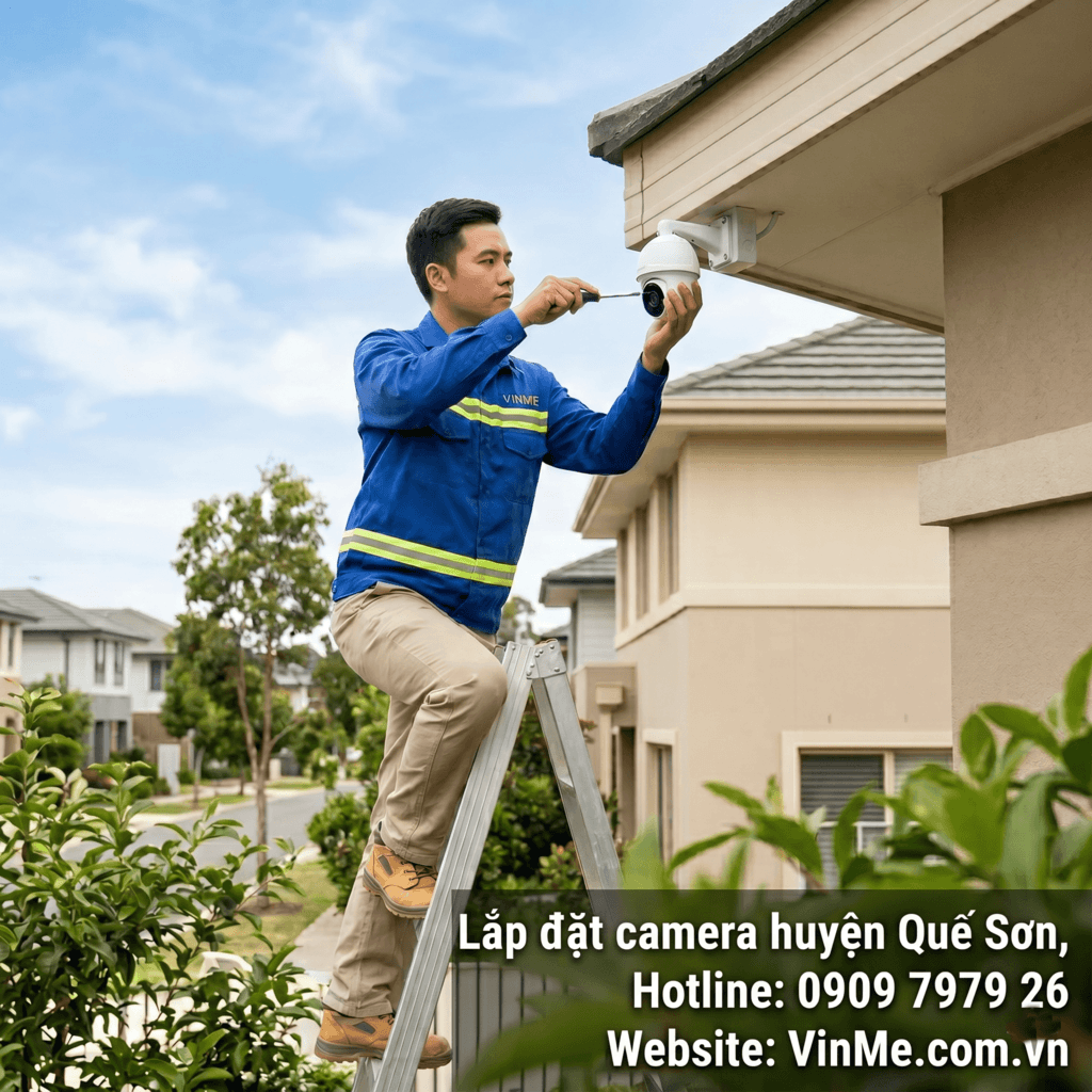 Lắp đặt camera huyện Quế Sơn giá rẻ