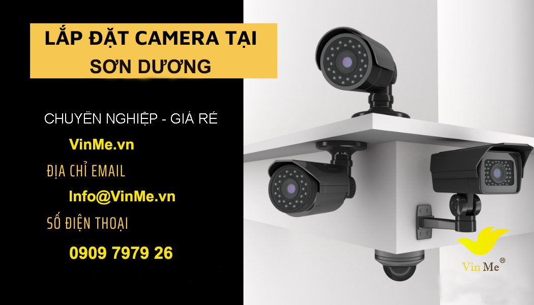 Lắp đặt camera huyện Sơn Dương