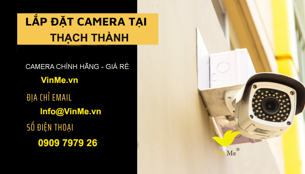 Lắp đặt camera huyện Thạch Thành