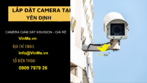 Lắp đặt camera huyện Yên Định