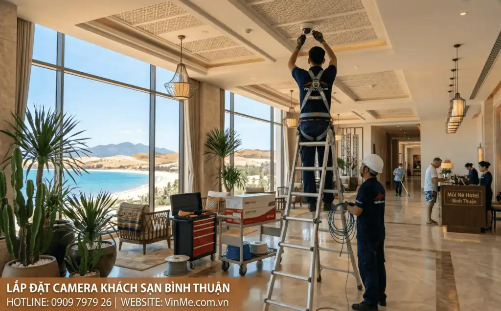 Lắp đặt camera khách sạn bình thuận chuyên nghiệp