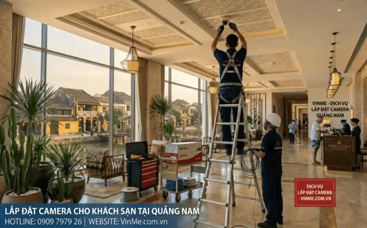 Lắp đặt camera khách sạn quảng nam chuyên nghiệp