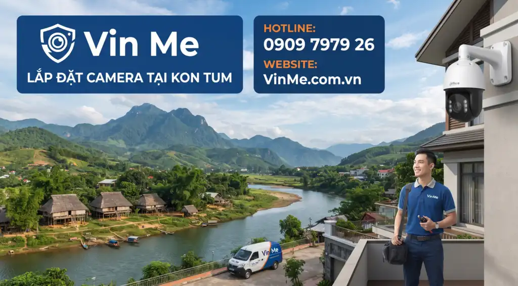 Công ty lắp đặt camera kon tum uy tín nhất