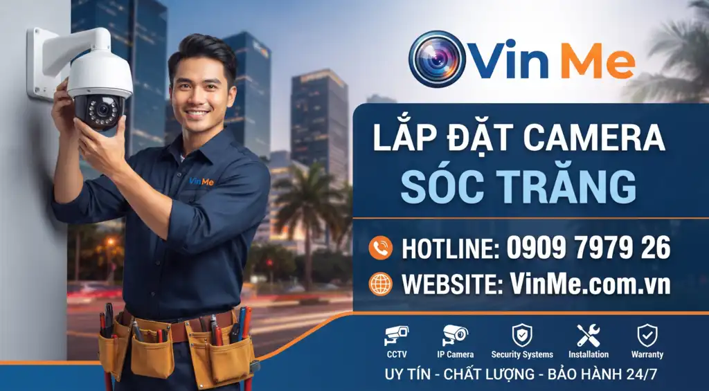 công ty lắp đặt camera sóc trăng uy tín