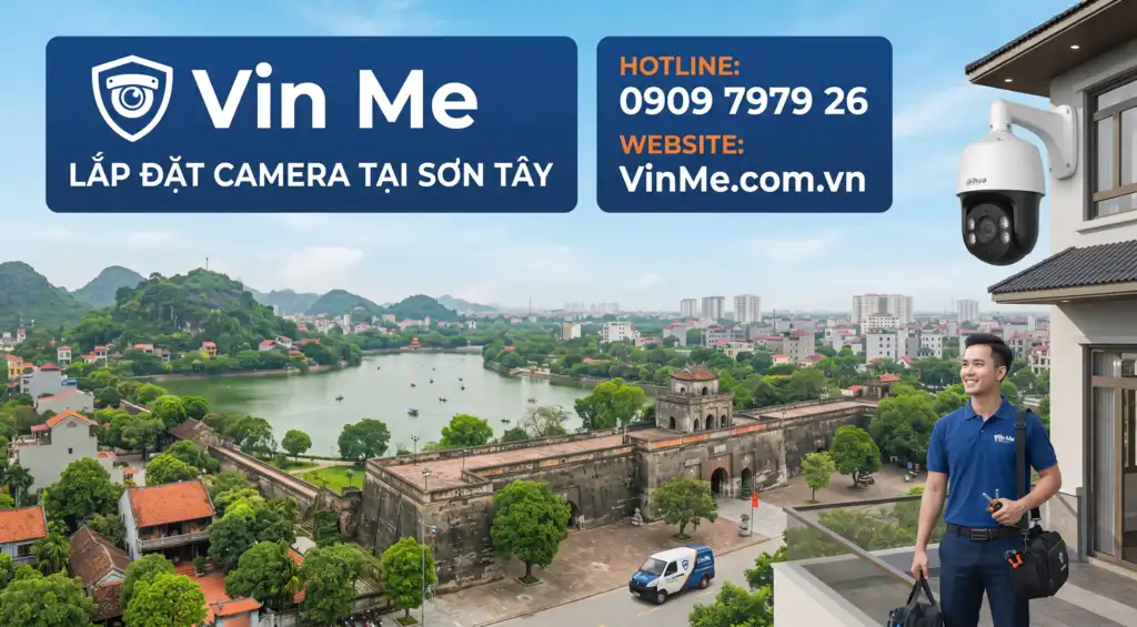 Công ty lắp đặt camera sơn tây uy tín