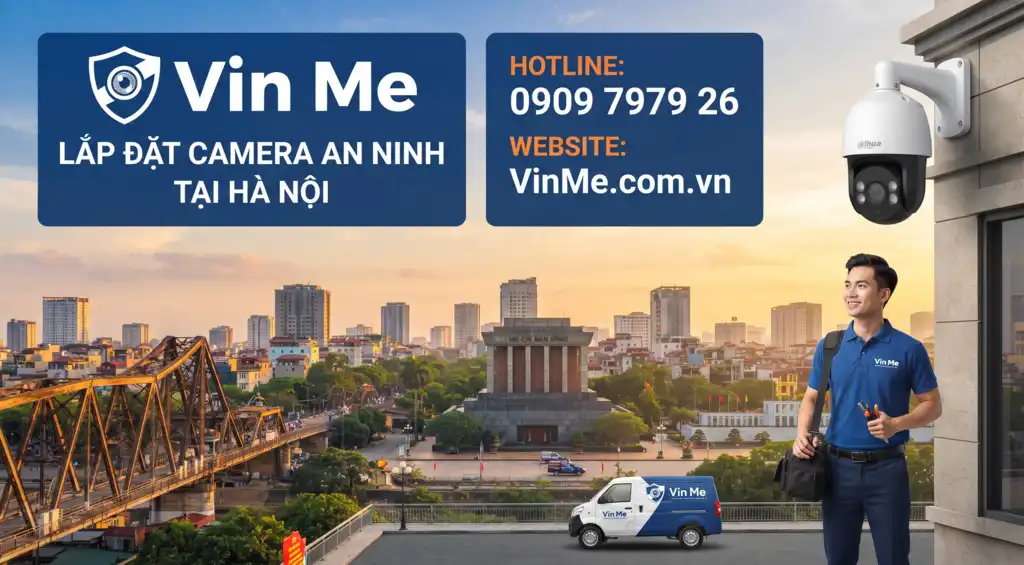 Công ty lắp đặt camera an ninh tại hà nội uy tín nhất