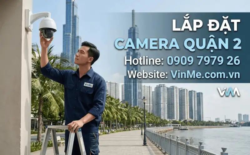 công ty lắp đặt camera tại quận 2 uy tín nhất
