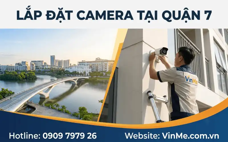 Công ty lắp đặt camera tại quận 7 chuyên nghiệp nhất
