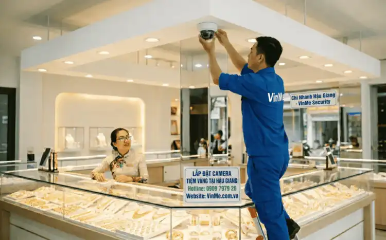 Chuyên lắp đặt camera tiệm vàng tại hậu giang